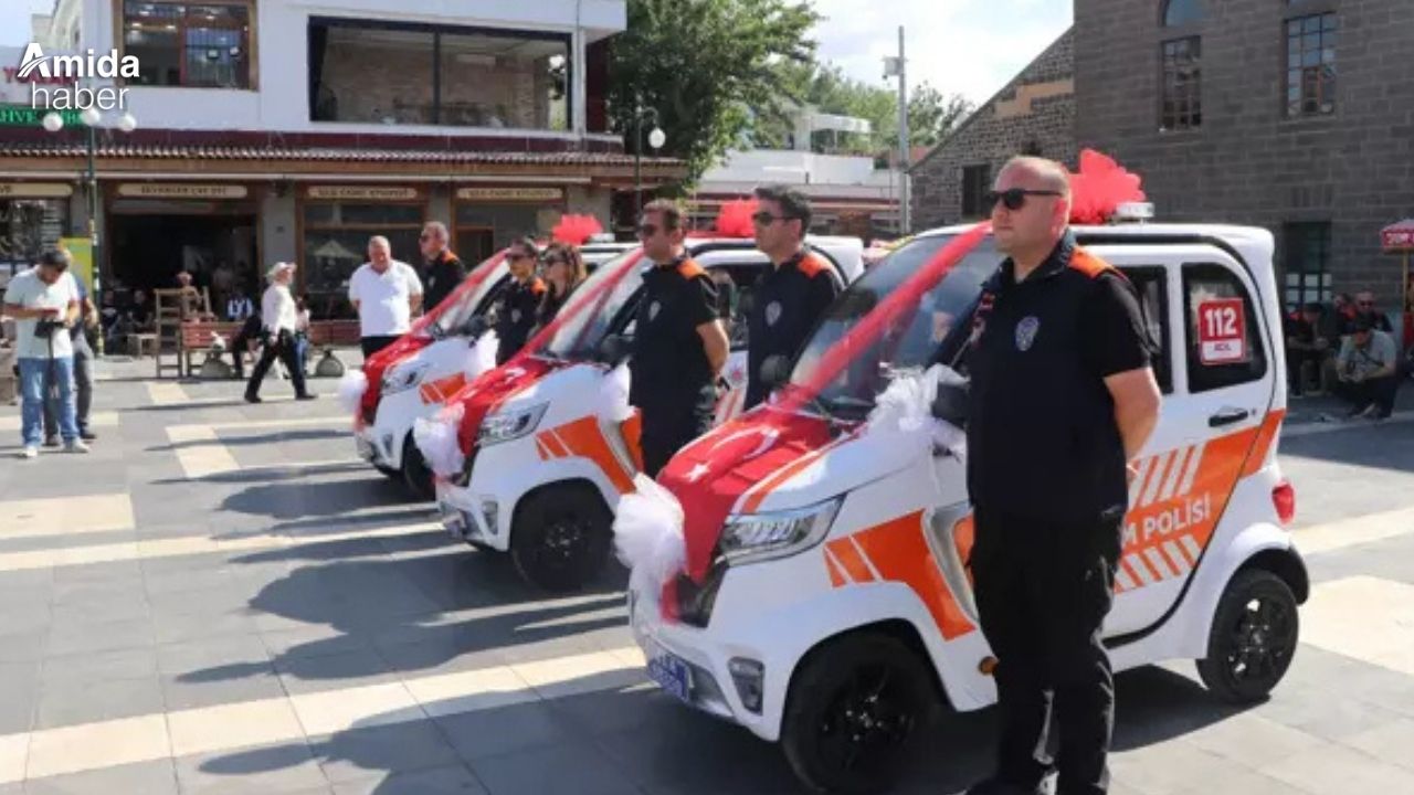 Diyarbakır’da çok dilli turizm polisi, araç takviyesiyle sahada